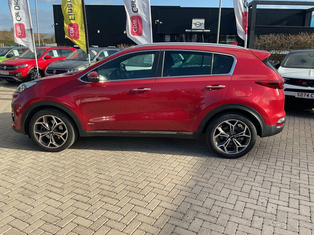 Kia Sportage 1.6 T-gdi Gt-line Dct Awd Euro 6 Ss Red #5