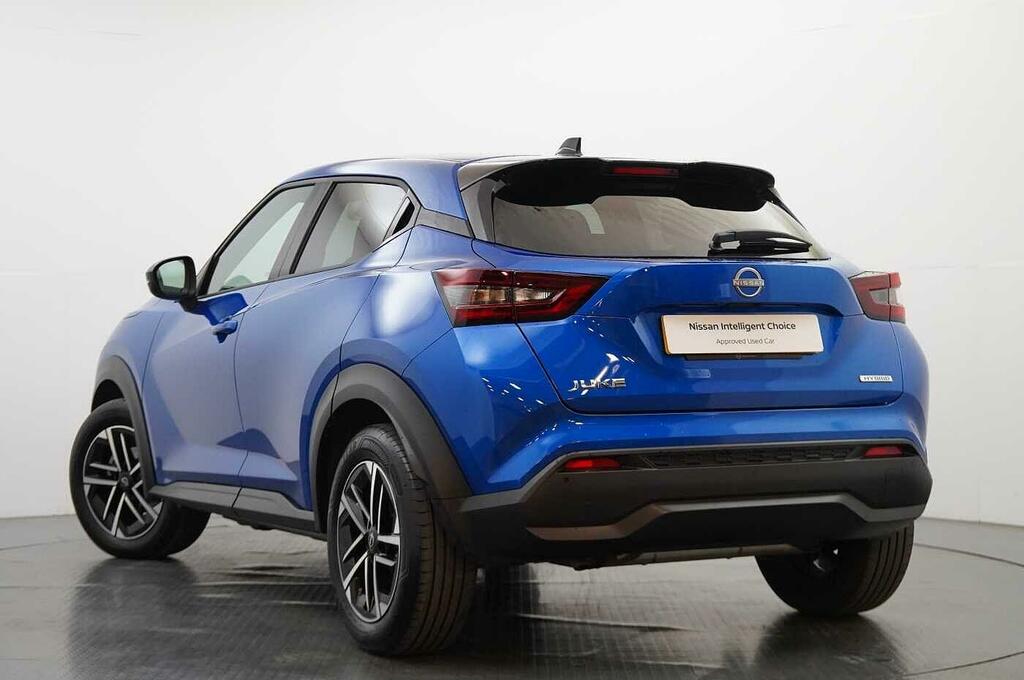 Nissan Juke 1.6 143 Hev Hybrid N-connecta With Sat Nav An OX74HKF Blue #3