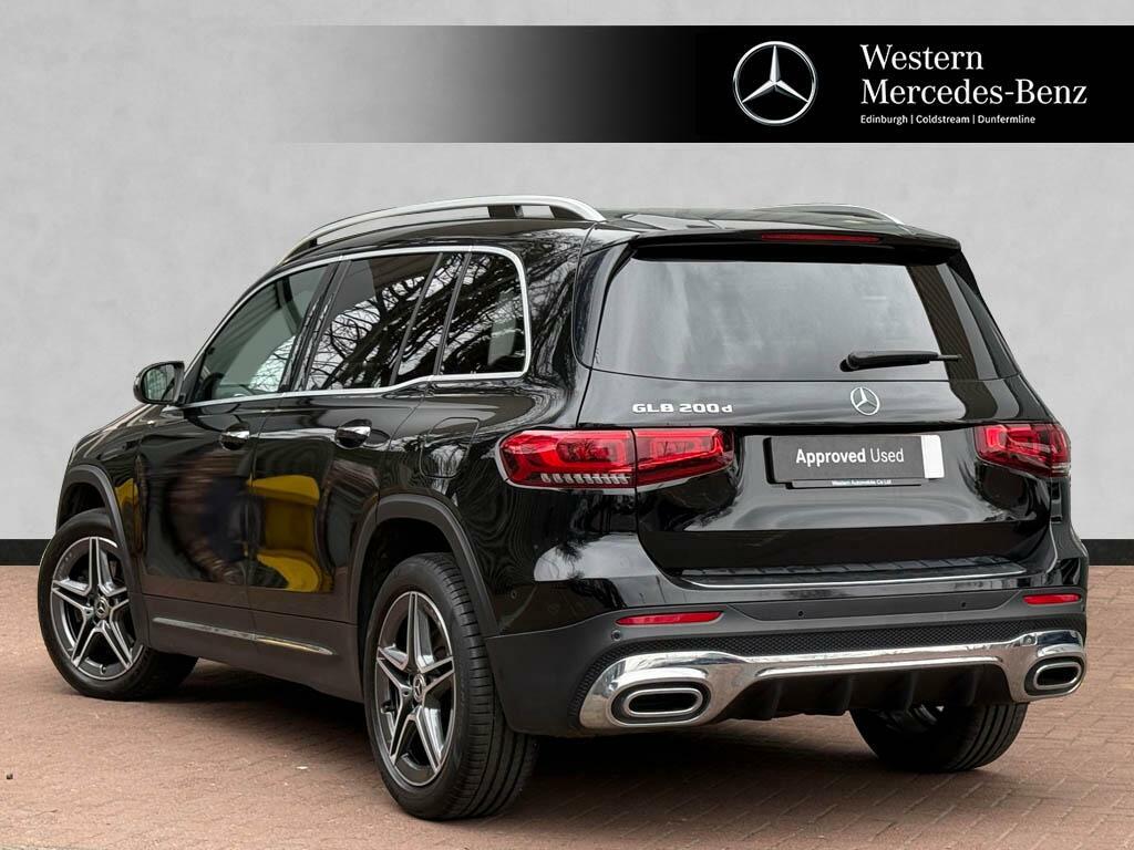 Mercedes-Benz GLB Class Glb 200 D Amg Line Premium 7 Seats SN22BMS Black #2
