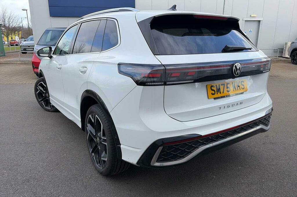 Volkswagen Tiguan 2.0 Tdi R-line Dsg SM75KKS White #3
