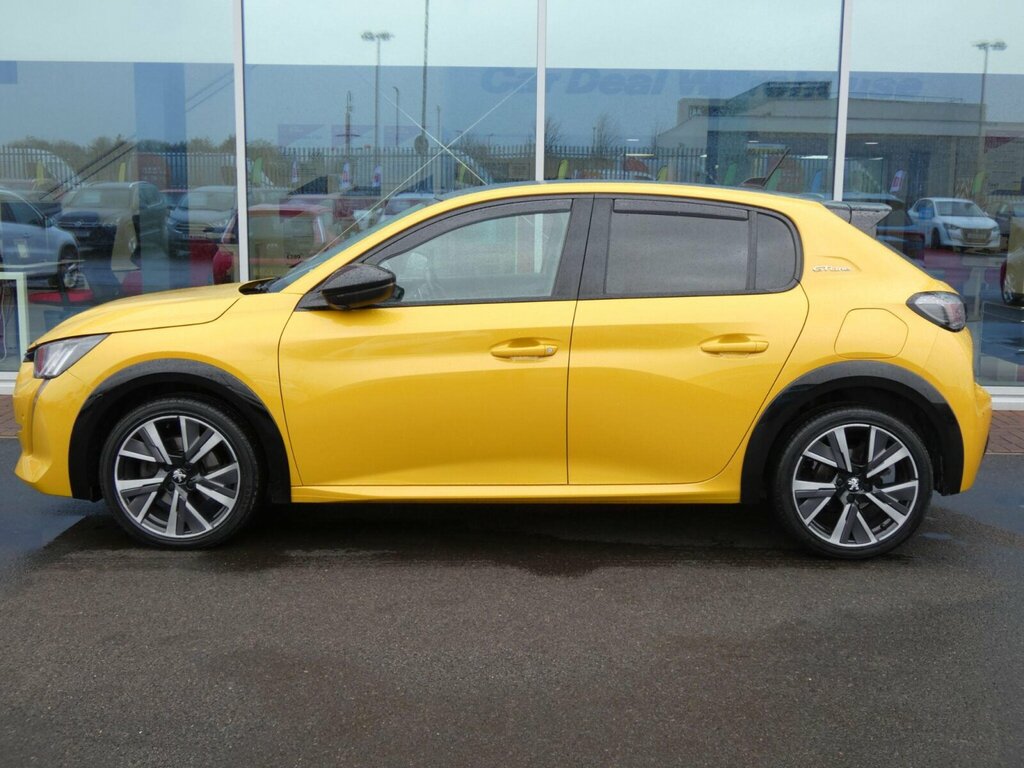 Peugeot 208 1.2 Puretech Gt Line Eat Euro 6 Ss GM69LXD Yellow #5