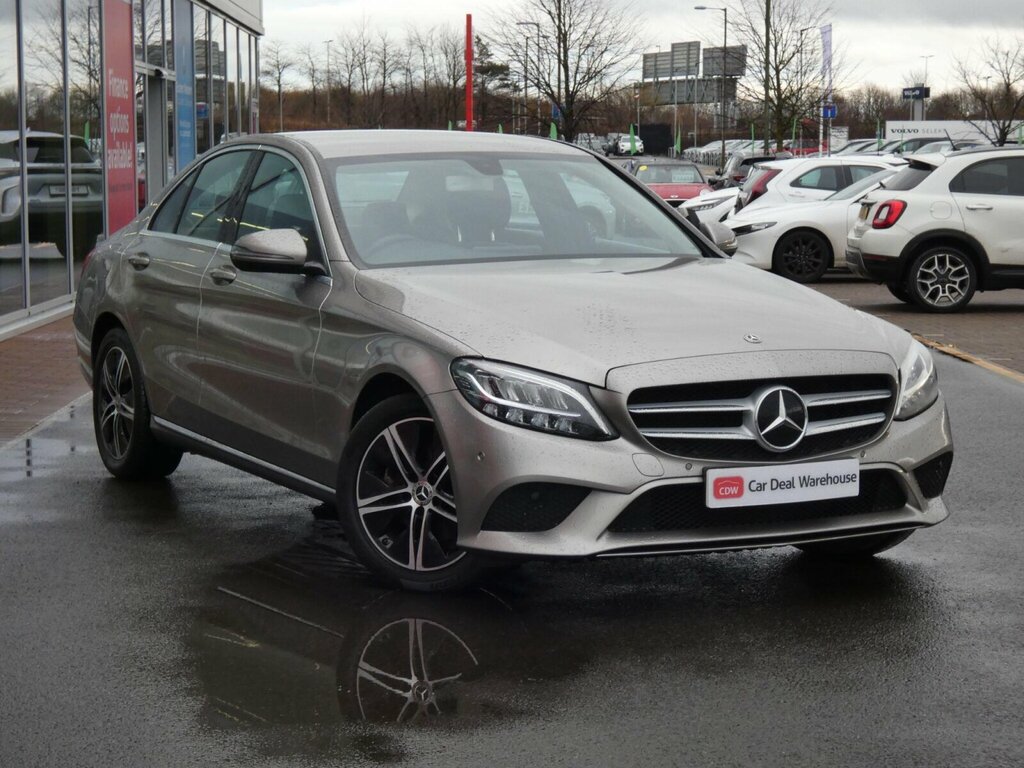 Mercedes-Benz C Class 2.0 C220d Sport G-tronic Euro 6 Ss Silver