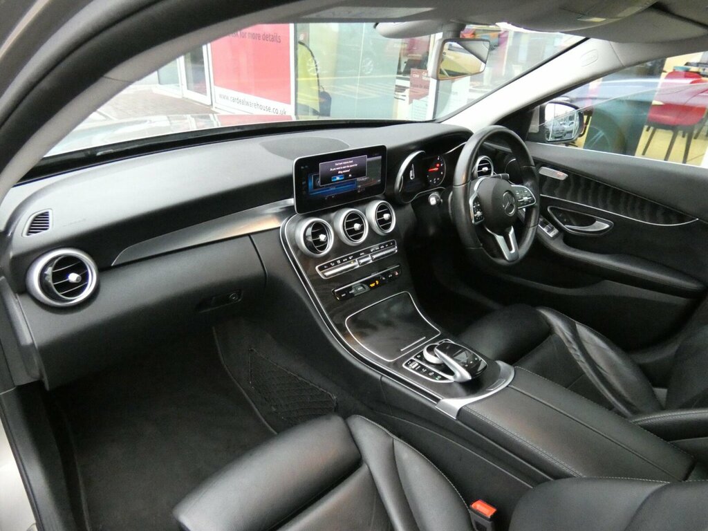 Mercedes-Benz C Class 2.0 C220d Sport G-tronic Euro 6 Ss SK68GMZ Silver #4
