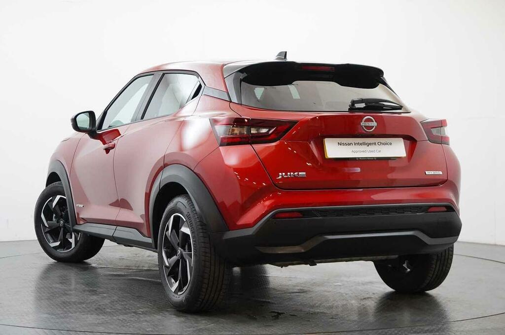 Nissan Juke 1.6 143 Hev Hybrid N-connecta With Sat Nav An YT23LDV Red #3
