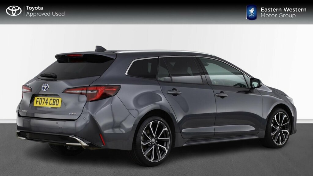 Toyota Corolla 1.8 Vvt-h Excel Touring Sports Cvt Euro 6 Ss FD74CBO Grey #2