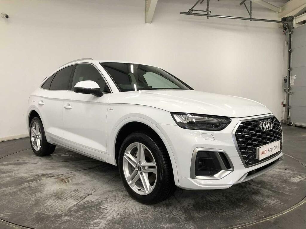 Audi Q5 S Line 40 Tdi Quattro 204 Ps S Tronic White