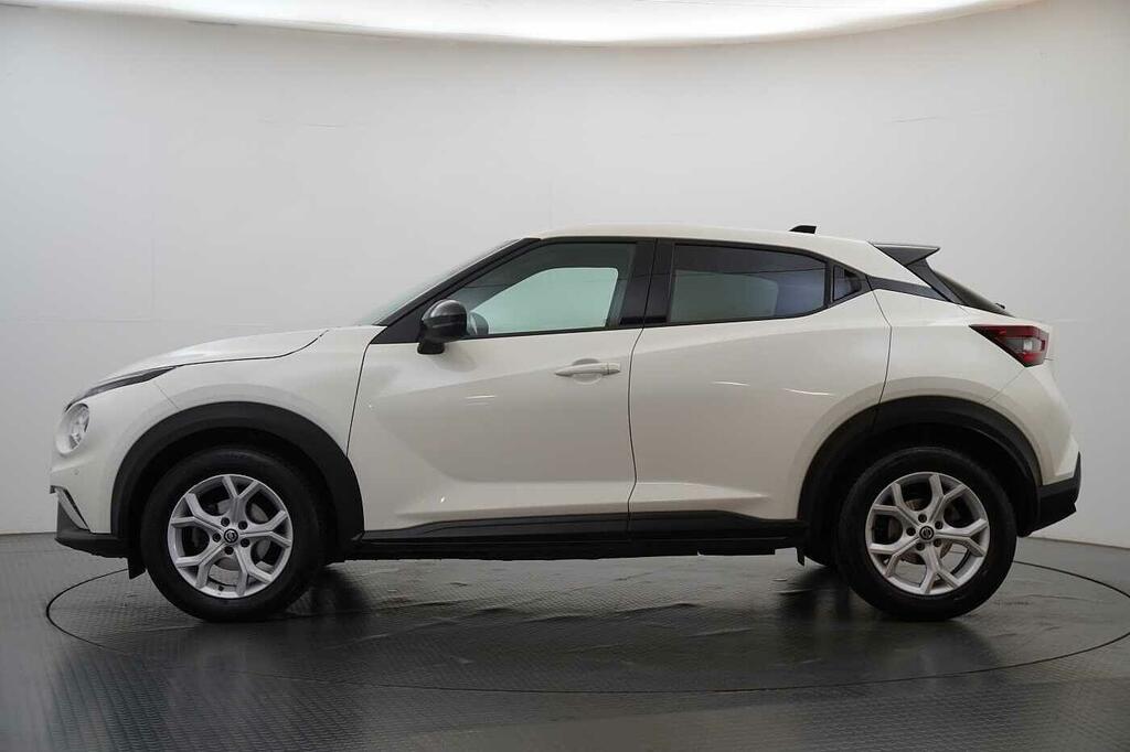 Nissan Juke 1.0 Dig-t 114 N-connecta With Sat Nav And Rear Vie SP21XFX White #5