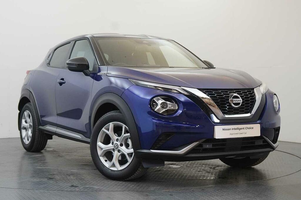 Nissan Juke 1.0 Dig-t 114 N-connecta Dct With Nav Camer Blue