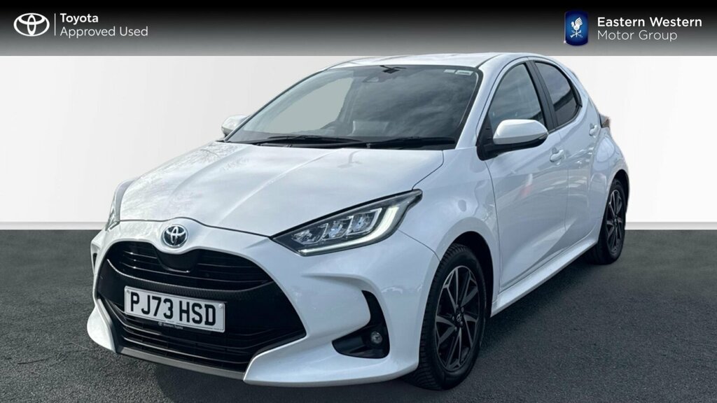 Toyota Yaris 1.5 Vvt-h Design Hatchback Hybrid E-cvt PJ73HSD White #3