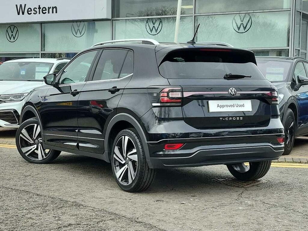 Volkswagen T-Cross R-line 1.0 Tsi 110Ps 6-Speed KN72MTX Black #3