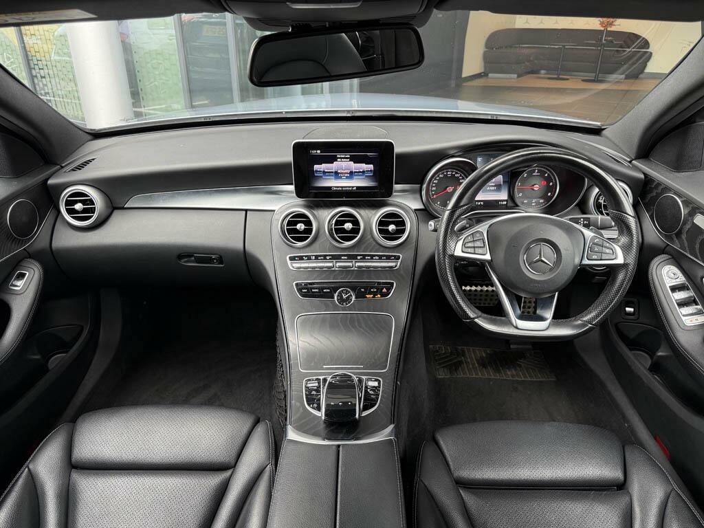 Mercedes-Benz C Class C 220 D Amg Line WR17PCZ Silver #5