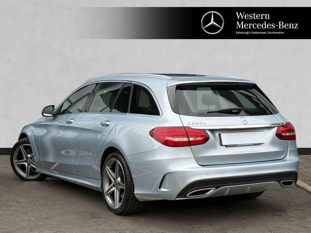 Mercedes-Benz C Class C 220 D Amg Line WR17PCZ Silver #2