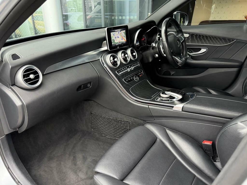 Mercedes-Benz C Class C 220 D Amg Line WR17PCZ Silver #3