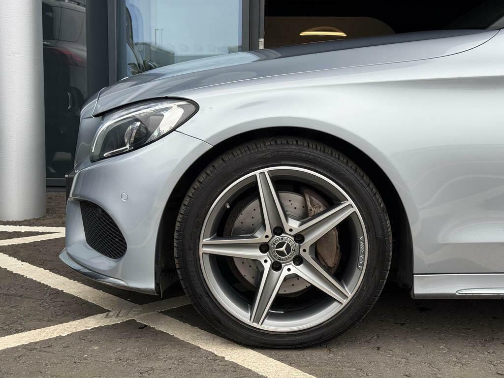 Mercedes-Benz C Class C 220 D Amg Line WR17PCZ Silver #6