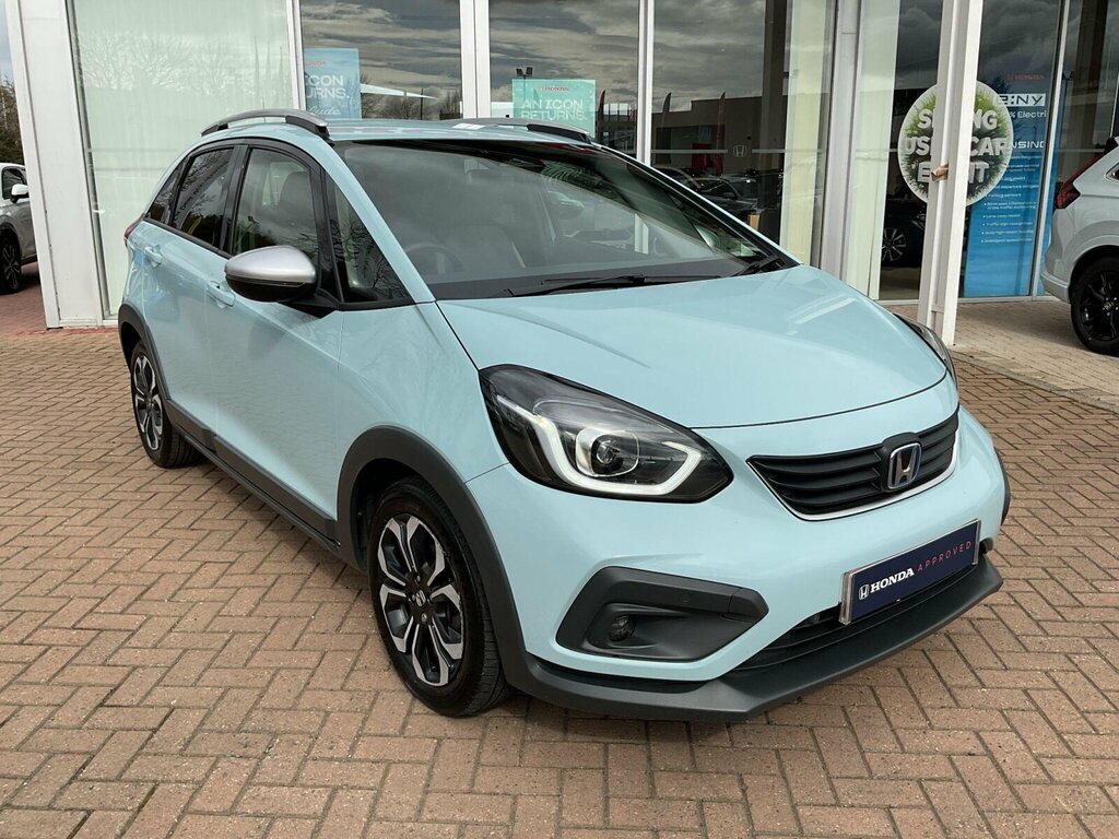 Honda Jazz 1.5 H I-mmd Crosstar Ex Ecvt Euro 6 Ss SP22OPZ Blue #6