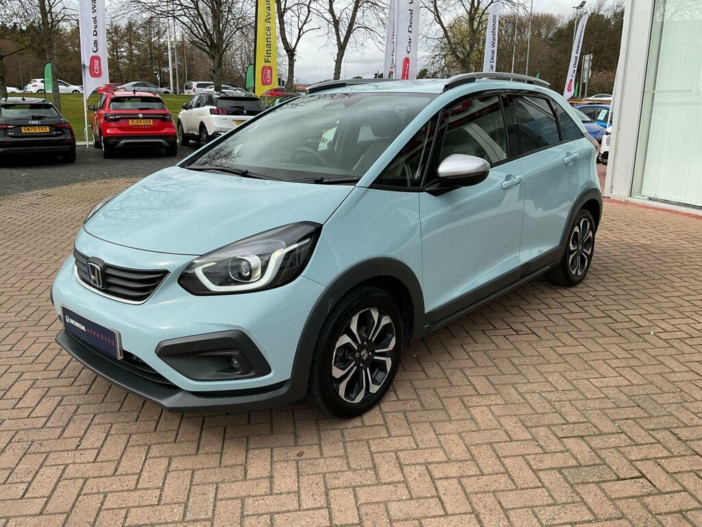 Honda Jazz 1.5 H I-mmd Crosstar Ex Ecvt Euro 6 Ss SP22OPZ Blue #3