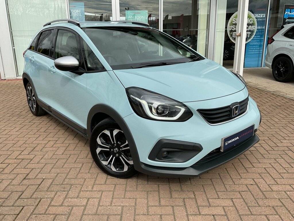 Honda Jazz 1.5 H I-mmd Crosstar Ex Ecvt Euro 6 Ss SP22OPZ Blue #5