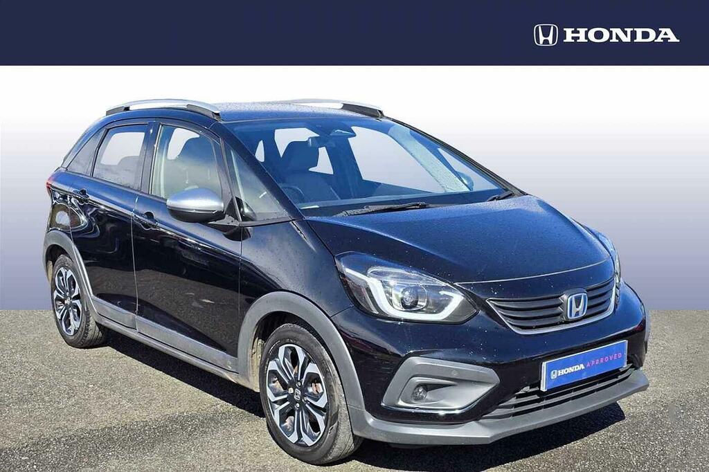 Honda Jazz 1.5 I-mmd Hybrid Crosstar Ex Ecvt Black