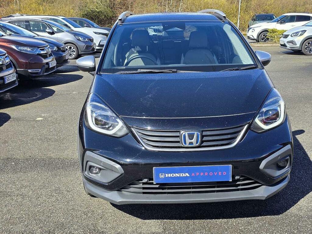 Honda Jazz 1.5 I-mmd Hybrid Crosstar Ex Ecvt SK71VHJ Black #6