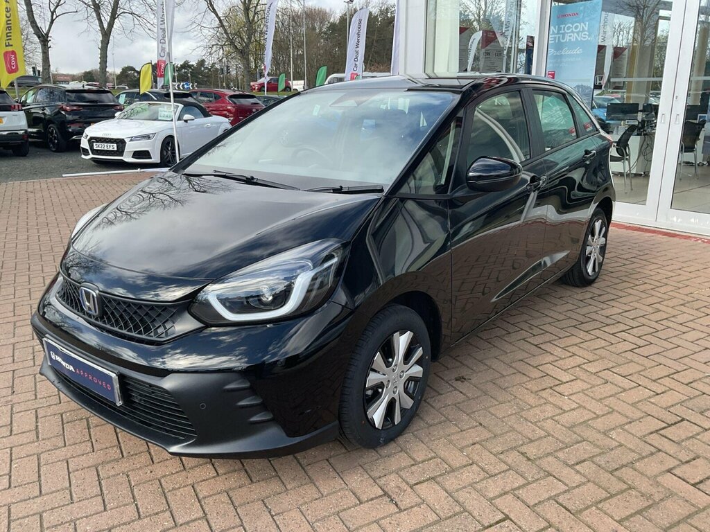 Honda Jazz 1.5 H I-mmd Elegance Ecvt Euro 6 Ss ST74WLW Black #4