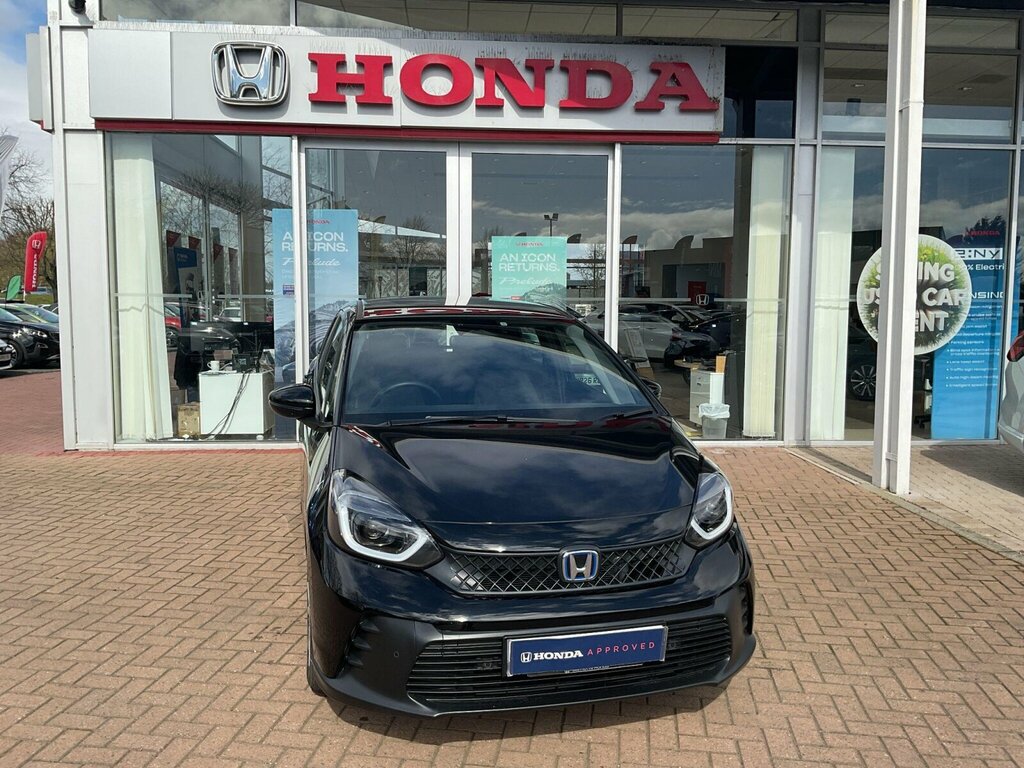 Honda Jazz 1.5 H I-mmd Elegance Ecvt Euro 6 Ss ST74WLW Black #2