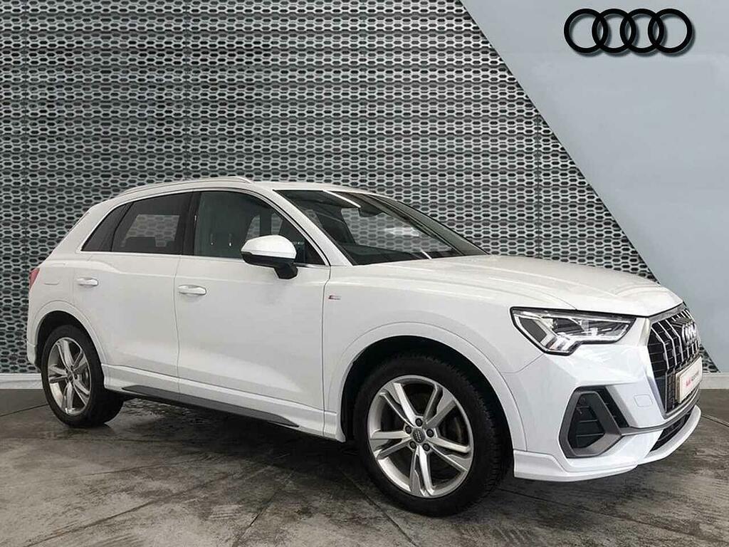 Audi Q3 S Line 40 Tdi Quattro 190 Ps S Tronic White
