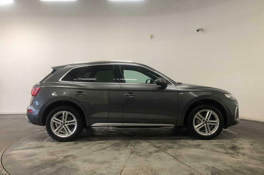 Audi Q5 S Line 40 Tdi Quattro 204 Ps S Tronic SM22HDF Grey #4