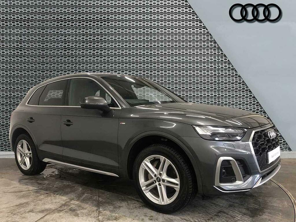 Audi Q5 S Line 40 Tdi Quattro 204 Ps S Tronic Grey
