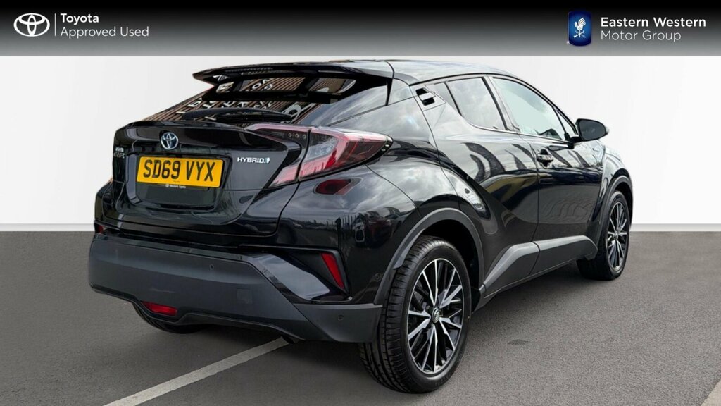 Toyota C-Hr 1.8 Vvt-h Excel Cvt Euro 6 Ss SD69VYX Black #2