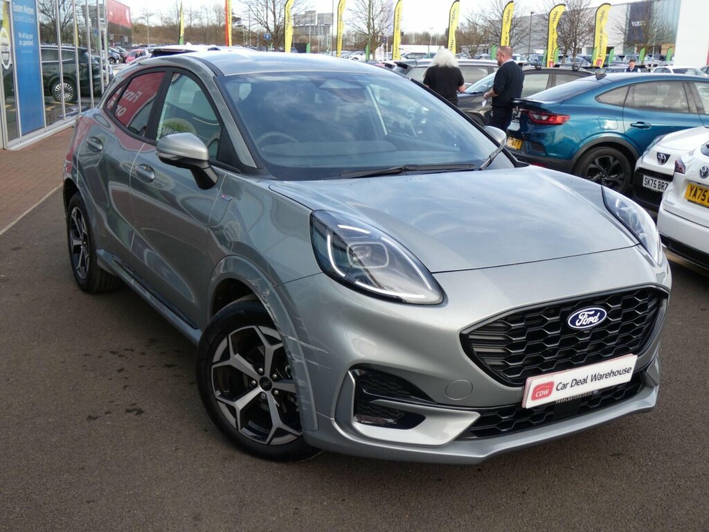 Ford Puma 1.0T Ecoboost Mhev St-line Euro 6 Ss Silver