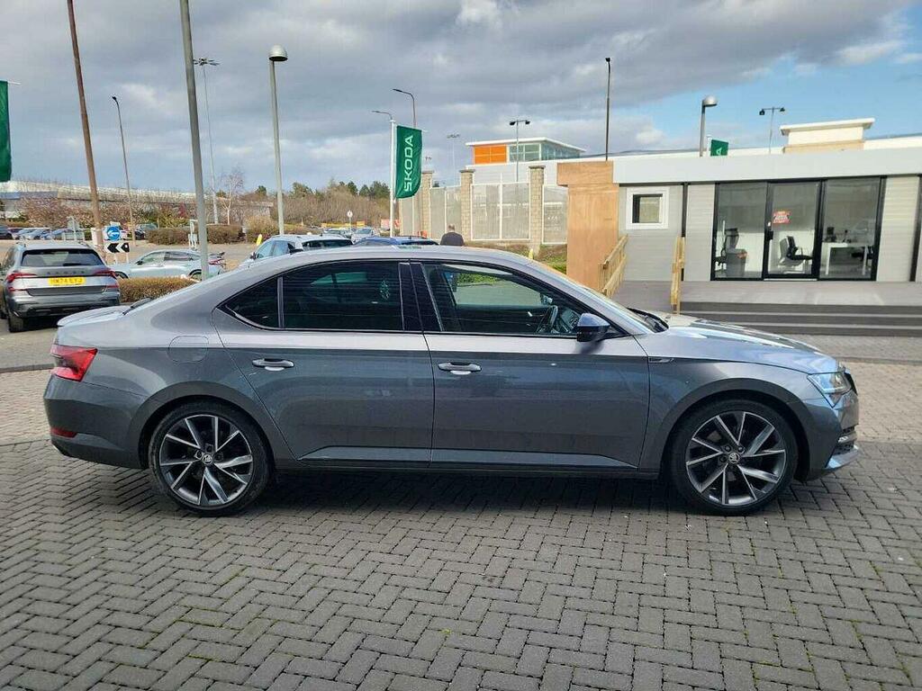 Skoda Superb 1.5 Tsi Sport Line Plus Dsg DG24ORU Grey #4