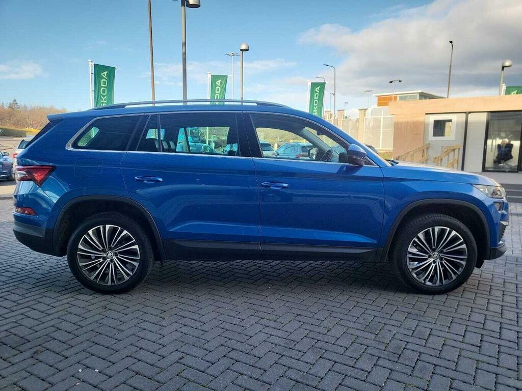 Skoda Kodiaq 1.5 Tsi Se L Executive Dsg 7 Seat NJ23OSP Blue #4