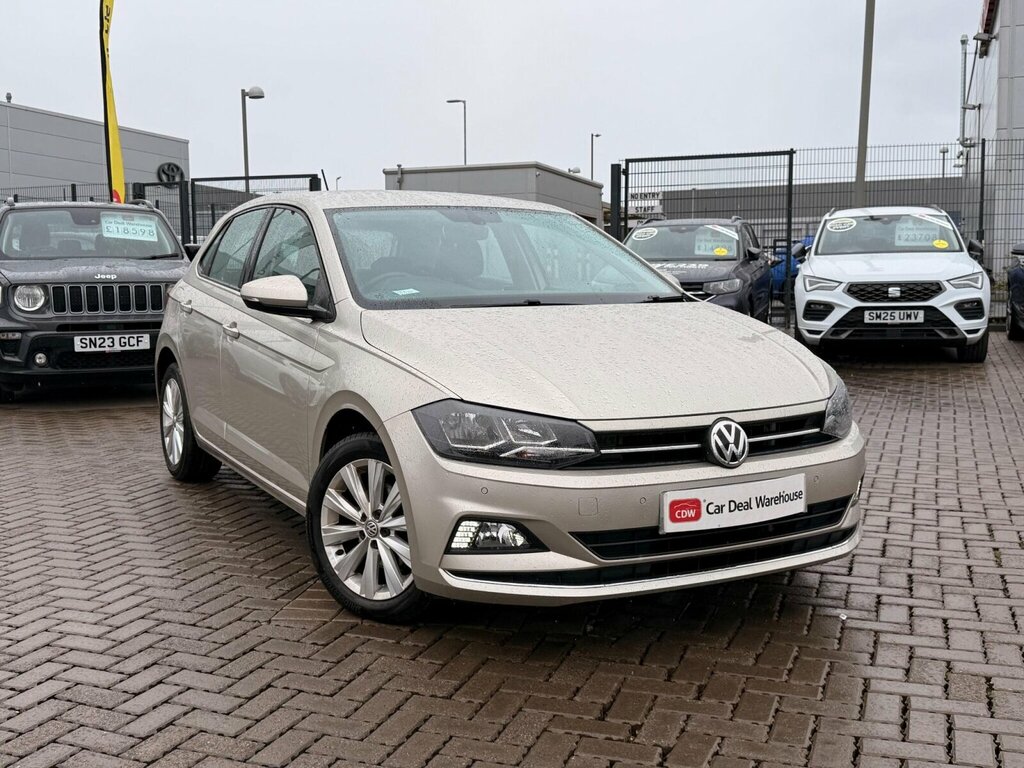 Volkswagen Polo 1.0 Tsi Sel Dsg Euro 6 Ss PJ19SUY Silver