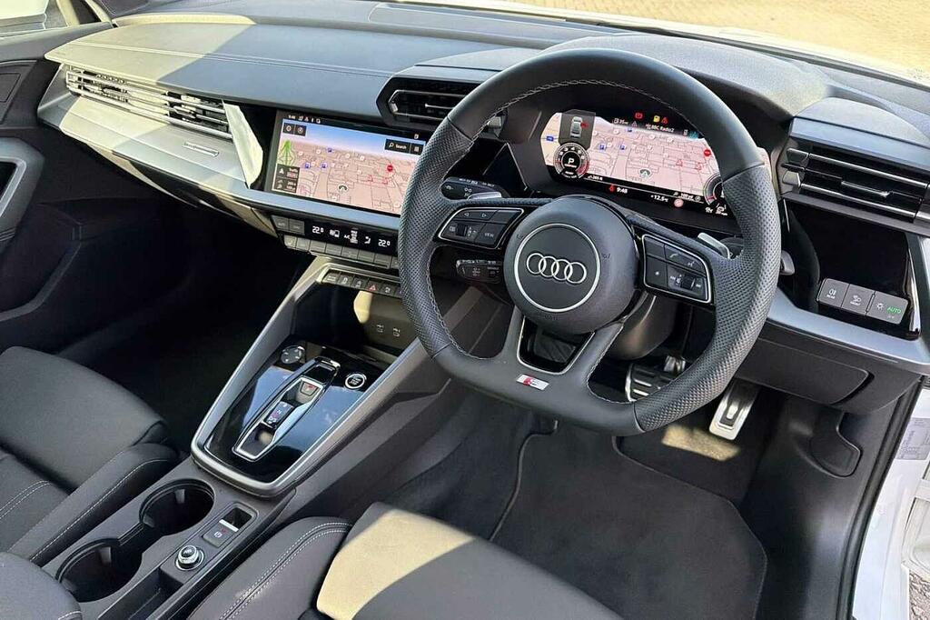 Audi A3 S Line Tfsi 150 Ps S Tronic SN75YEY White #6