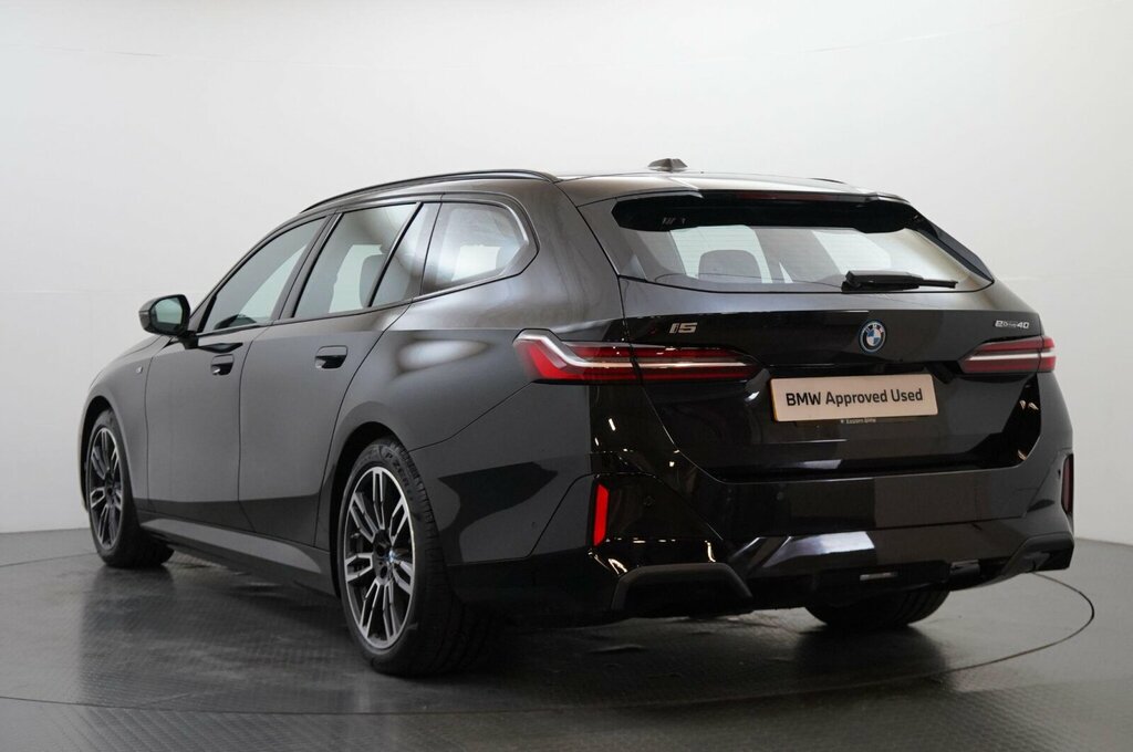 BMW i5 I5 Edrive40 M Sport Touring SM75VZC Black #3