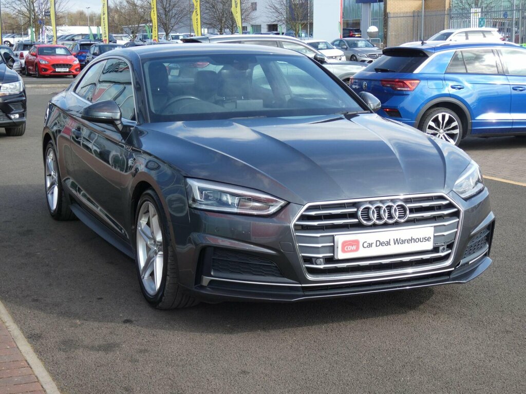 Audi A5 2.0 Tdi S Line S Tronic Euro 6 Ss Grey #5