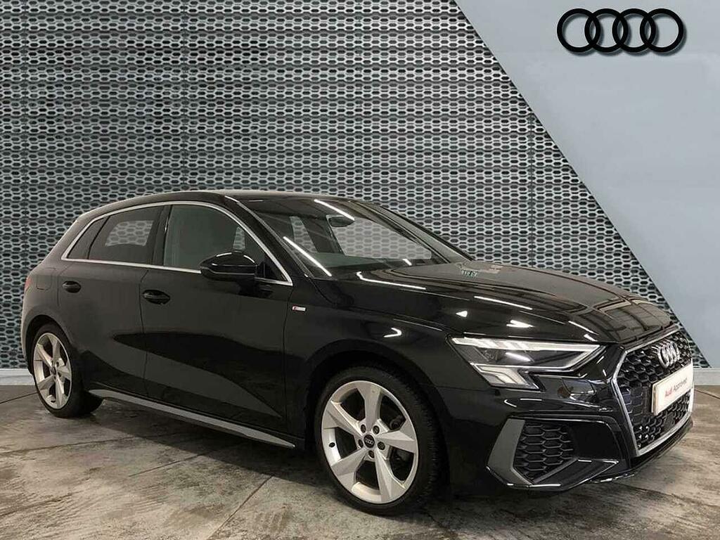 Audi A3 S Line 35 Tfsi 150 Ps 6-Speed Black