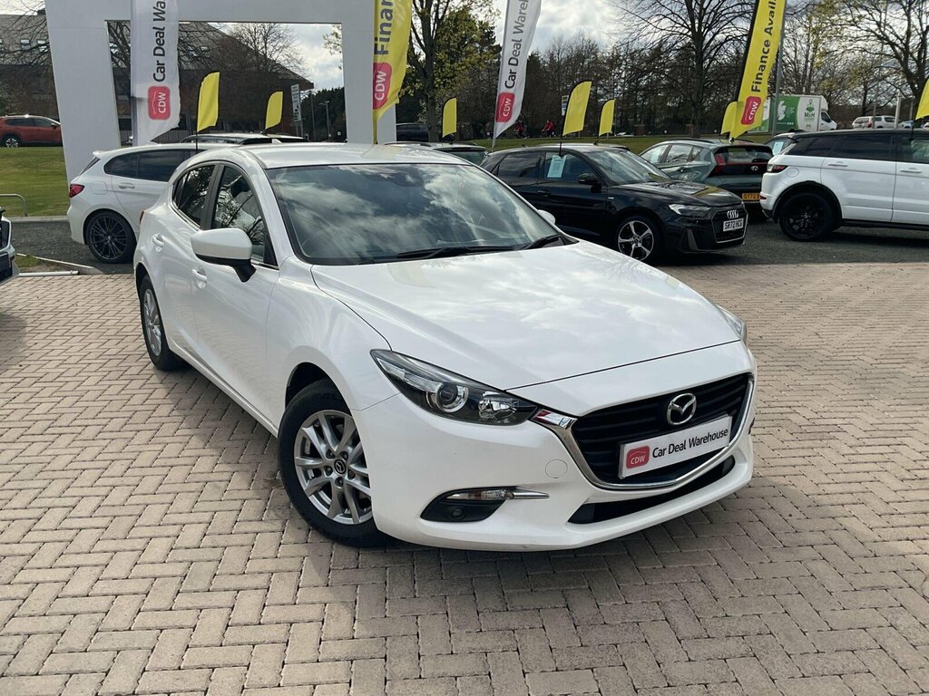 Mazda 3 2.0 Skyactiv-g Se-l Nav Hatchback Manua White