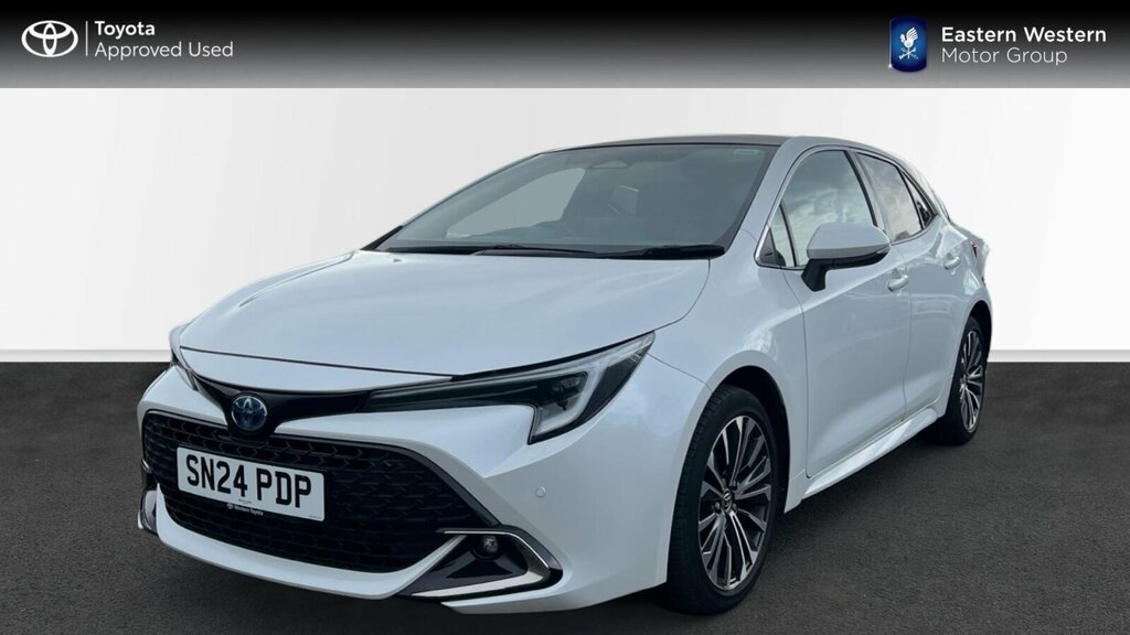 Toyota Corolla 1.8 Vvt-h Design Cvt Euro 6 Ss SN24PDP White #3
