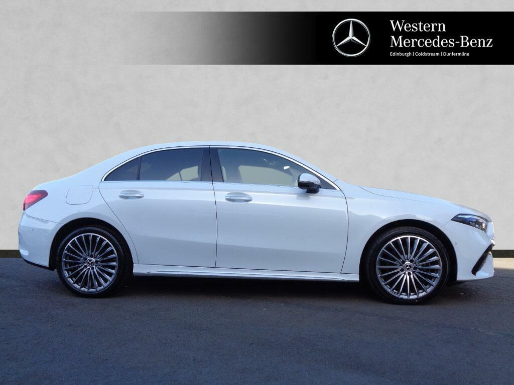 Mercedes-Benz A Class A 250 E Amg Line Premium Plus KW73MYZ White #6