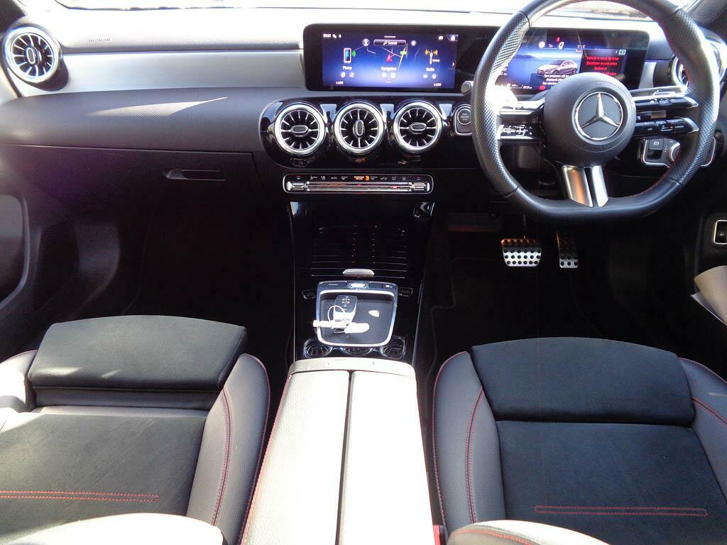 Mercedes-Benz A Class A 250 E Amg Line Premium Plus KW73MYZ White #5
