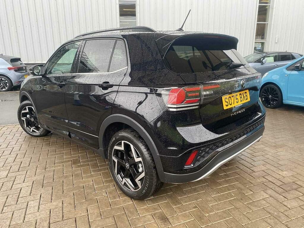 Volkswagen T-Cross 1.5 Tsi R-line Dsg Black #3