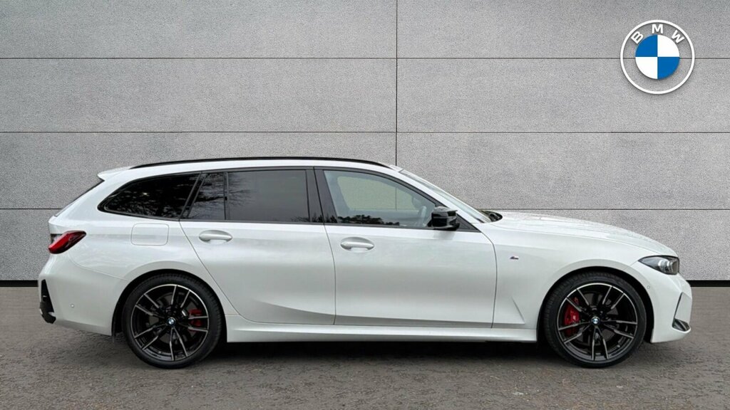 BMW 3 Series M340d Xdrive Touring White #3