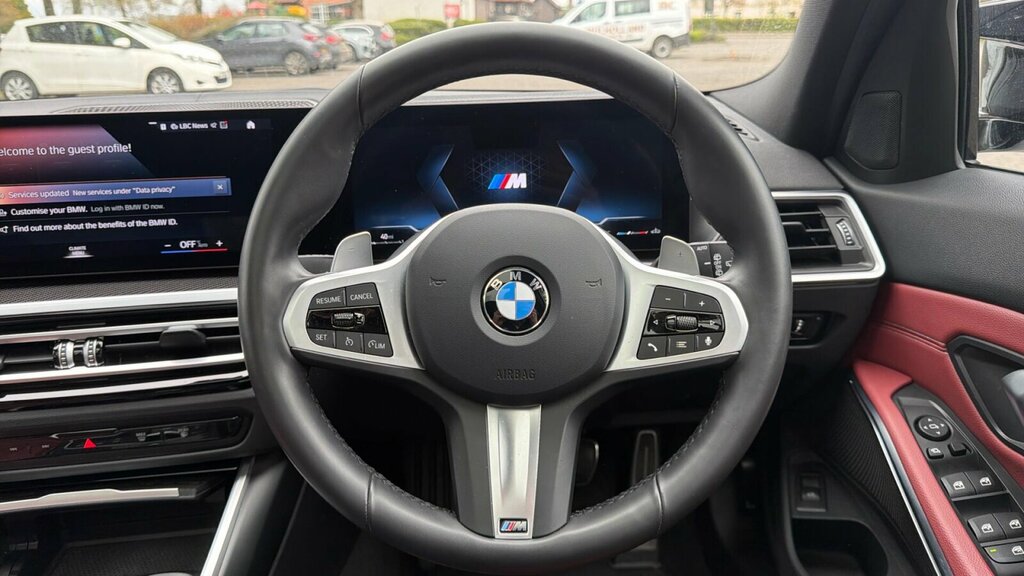 BMW 3 Series M340d Xdrive Touring White #5