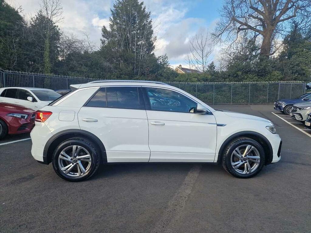 Volkswagen T-Roc 1.5 Tsi R-line Dsg NJ72HTO White #4