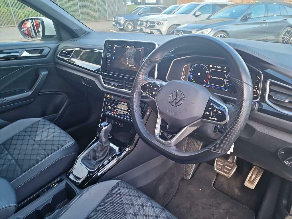 Volkswagen T-Roc 1.5 Tsi R-line Dsg NJ72HTO White #6