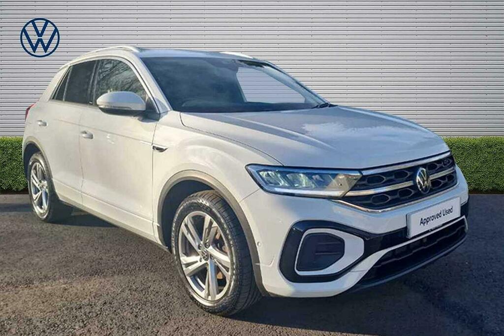 Volkswagen T-Roc 1.5 Tsi R-line Dsg White