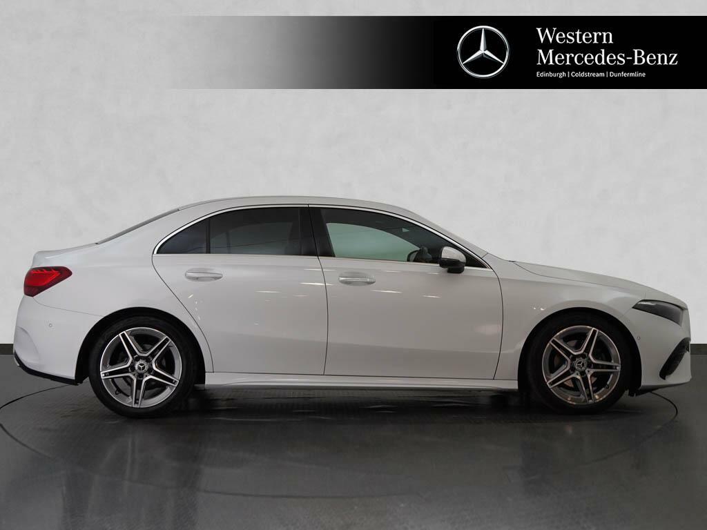 Mercedes-Benz A Class A 200 D Amg Line Executive SN23KPH White #6
