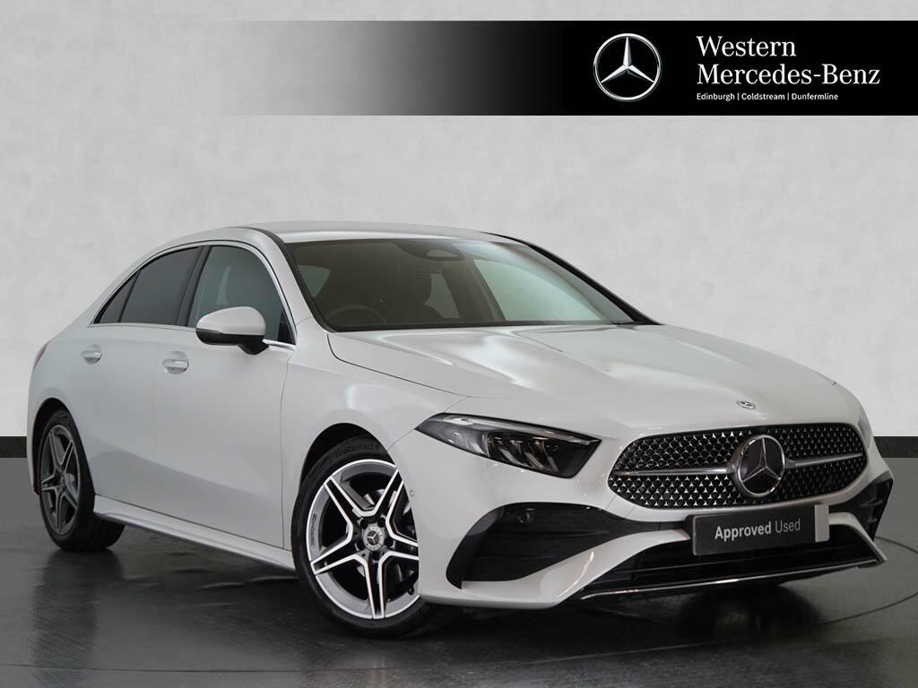 Mercedes-Benz A Class A 200 D Amg Line Executive White