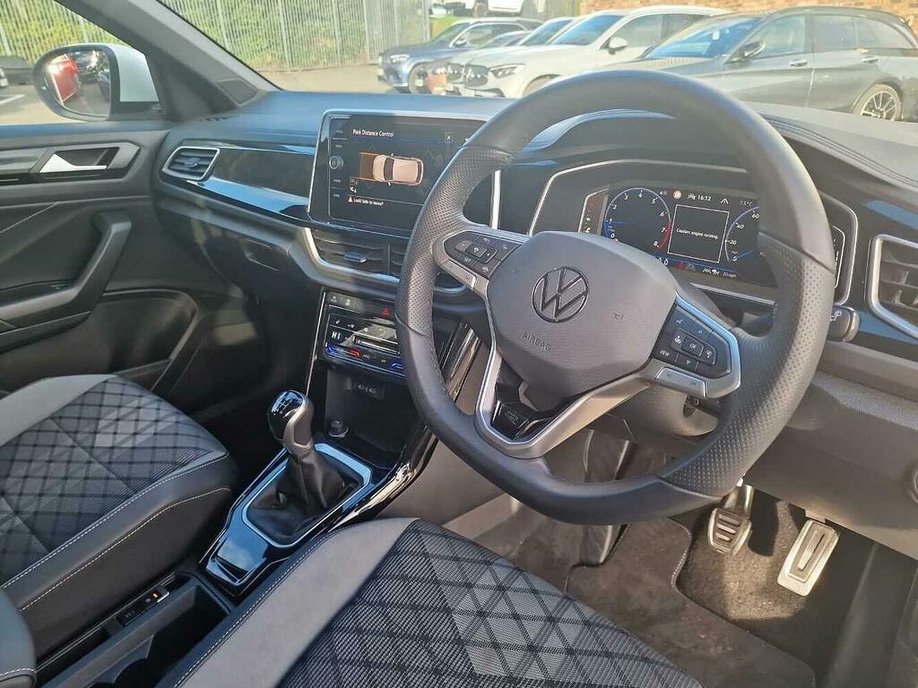 Volkswagen T-Roc 1.5 Tsi R-line GJ25TAU White #6